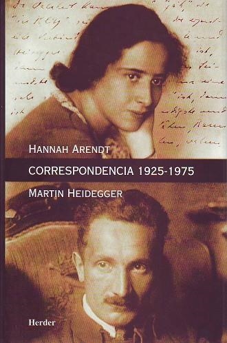 CORRESPONDENCIA 1925-1975  ARENT- HEIDEGGER | 9788425421099 | ARENT, HANNAH - HEIDEGGER, MARTIN