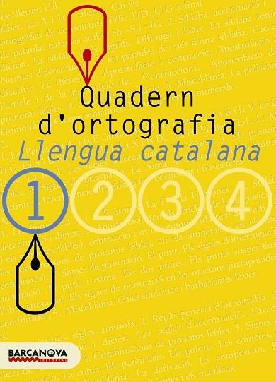 QUADERN D'ORTOGRAFIA 1 ESO | 9788448917104 | CLOTA GARCIA, DOLORS