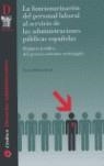 FUNCIONARIZACION DEL PERSONAL LABORAL AL SERVICIO ADMINISTRA | 9788495665423 | BOLTAINA BOSCH, XAVIER