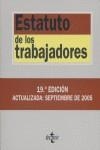 ESTATUTO DE LOS TRABAJADORES 2005 | 9788430942732 | -