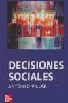 DECISIONES SOCIALES | 9788448145590 | VILLAR, ANTONIO