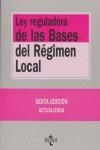 LEY REGULADORA DE LAS BASES DEL REGIMEN LOCAL | 9788430943265 | SORIANO, JOSE-EUGENIO