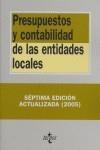 PRESUPUESTOS Y CONTABILIDAD DE LAS ENTIDADES LOCALES | 9788430943234 | MONTESINOS JULVE, VICENTE / ORÓN MORATAL, GERMÁN