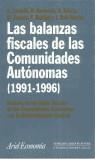BALANZAS FISCALES DE LAS COMUNIDADES AUTONOMAS 1991-1996 | 9788434421578 | VVAA