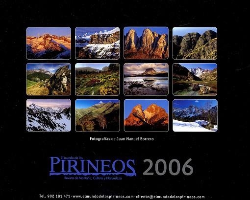 CALENDARIO PIRINEOS 2006 | 9788482162058 | BORRERO GONZALEZ, JUAN MANUEL: