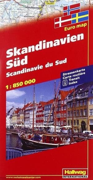 ESCANDINAVIA DEL SUD EUROMAP | 9783828300415 | HALLWAG