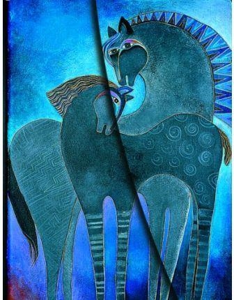 INDIGO SKY MARES 13 X 18 | 9781551565415