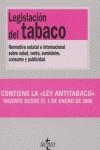 LEGISLACION DEL TABACO | 9788430943623 | EDITORIAL TECNOS