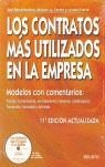 CONTRATOS MAS UTILIZADOS EN LA EMPRESA ED 11 | 9788423424238 | FERRER LOPEZ, MIGUEL ANGEL