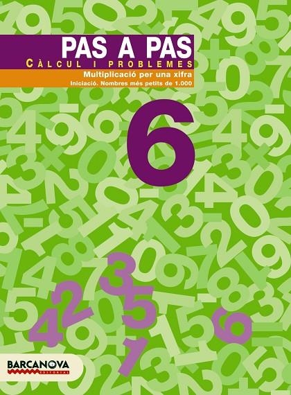 PAS A PAS 6 CALCUL I PROBLEMES, EDUCACIO PRIMARIA | 9788448912871 | PASTOR FERNANDEZ, ANDREA