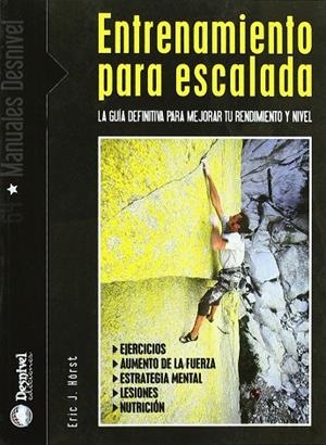 ENTRENAMIENTO PARA ESCALADA | 9788498290240 | HORST, ERIC. J.