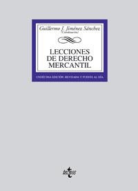 LECCIONES DE DERECHO MERCANTIL | 9788430944422 | JIMENEZ SANCHEZ, GUILLERMO JESUS ,   COORD.