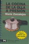 COCINA DE LA OLLA A PRESION, LA | 9788420660899 | ZARZALEJOS NIETO, MARIA DEL CARMEN