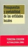 PRESUPUESTOS Y CONTABILIDAD DE LAS ENTIDADES LOCALES | 9788430935277 | MONTESINOS JULVE, VICENTE / ORÓN MORATAL, GERMÁN