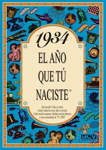 1934 EL AÑO QUE TU NACISTE | 9788488907714 | COLLADO BASCOMPTE, ROSA