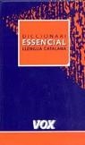 DICCIONARI ESSENCIAL DE LA LLENGUA CATALANA | 9788483321140 | AA.VV.