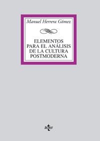 ELEMENTOS PARA EL ANALISIS DE LA CULTURA POSTMODERNA | 9788430945030 | HERRERA GOMEZ, MANUEL