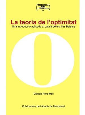 TEORIA DE L'OPTIMITAT, LA | 9788484158721 | PONS, CLAUDIA