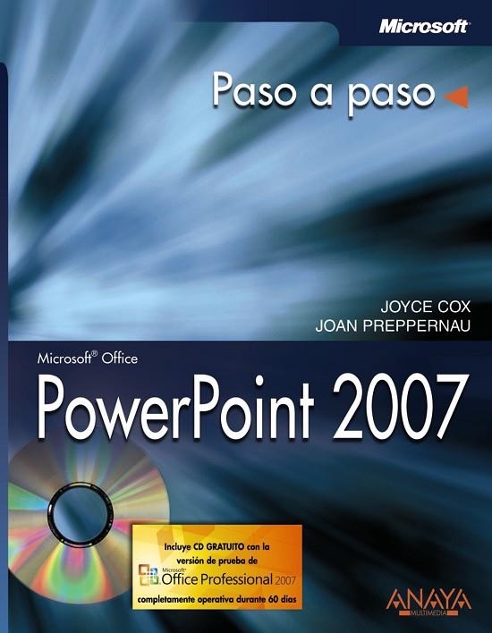 POWERPOINT 2007 PASO A PASO | 9788441521612 | COX, JOYCE