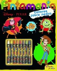 DISNEY/PIXAR. COLOREA SOBRE NEGRO | 9788408070702 | DISNEY. PIXAR