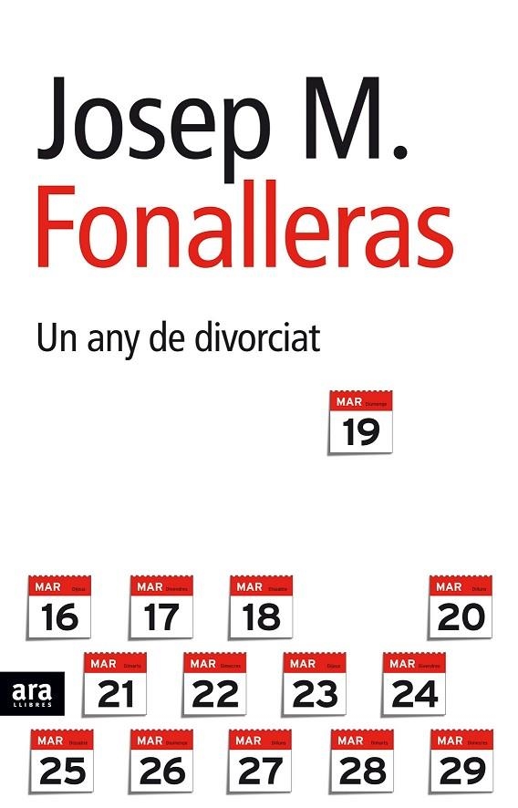 ANY DE DIVORCIAT, UN | 9788496767171 | FONALLERES, JOSEP M.