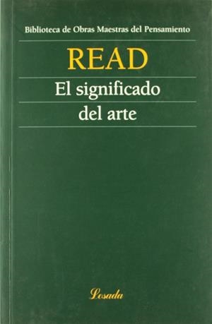 SIGNIFICADO DEL ARTE, EL | 9789500393973 | READ
