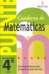 PUENTE MATEMATICAS 4 PRIMARIA | 9788478874118 | MARTÍN FUSTER, ROSA MARÍA