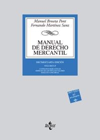 MANUAL DE DERECHO MERCANTIL 2007 | 9788430946013 | BROSETA PONT, MANUEL