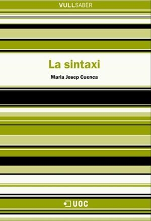 SINTAXI, LA | 9788497886017 | CUENCA, JOSEP MARIA