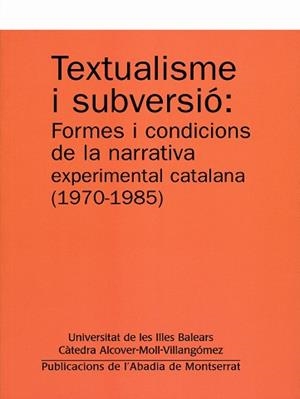 TEXTUALISME I SUBVERSIO | 9788484159322 | VARIS