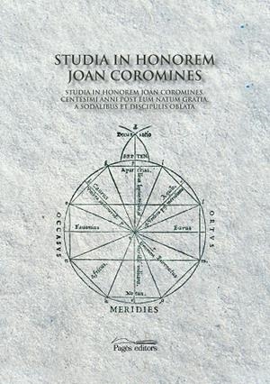 STUDIA IN HONOREM JOAN COROMINES | 9788497795166 | VARIOS AUTORES