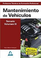 MANTENIMIENTO VEHÍCULOS VOL.III | 9788466581516 | VALBUENA RODRIGUEZ, OSCAR