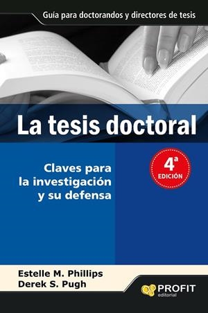 TESIS DOCTORAL, LA | 9788493559083 | PHILLIPS, ESTELLE M. / PUGH, DEREK S.