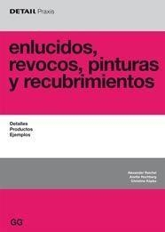 ENLUCIDOS, REVOCOS, PINTURAS Y RECUBRIMIENTOS | 9788425221866 | AA.VV.