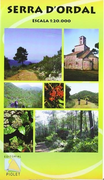 SERRA D'ORDAL ESCALA 1:20.000 MAPA | 9788495945488 | AAVV