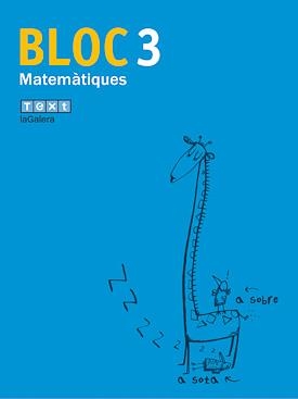BLOC MATEMATIQUES 3 | 9788441213678 | PASCUAL I COMELLAS, JOSEP