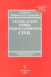 LEGISLACION SOBRE ENJUICIAMIENTO CIVIL 31 EDICION 2008 | 9788447030347 | BANACLOCHE PALAO, JULIO