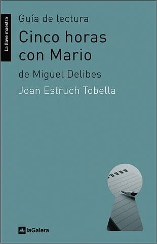 CINCO HORAS CON MARIO DE MIGUEL DELIBES GUIA DE LECTURA | 9788424630201 | ESTRUCH, JOAN