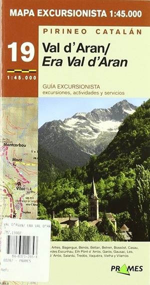 VAL D'ARAN MAPA EXCURSIONISTA | 9788483212653 | NOVELL, RICARD