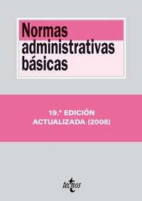 NORMAS ADMINISTRATIVAS BASICAS | 9788430947973 | ROCA FERNANDEZ-CASTANYS, MARIA LUISA ED. LIT.