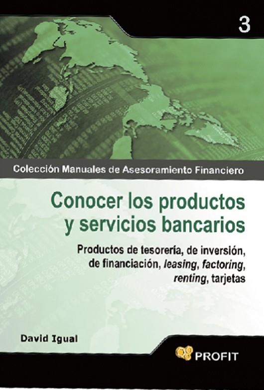 CONOCER LOS PRODUCTOS Y SERVICIOS BANCARIOS | 9788496998681 | IGUAL, DAVID