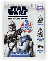 STAR WARS THE CLONE WARS 3 MAQUETAS GALACTICAS | 9788467530124 | VARIOS