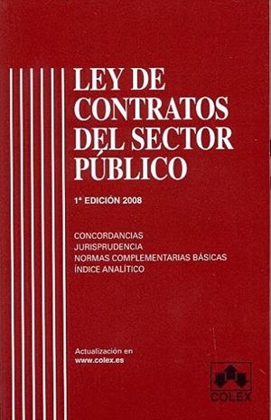 LEY DE CONTRATOS DEL SECTOR PUBLICO 1 EDICION 2007 | 9788483421390 | VARIOS