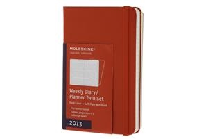2013 WEEKLY DIARY HORIZONTAL RED 12 MONTHS P AGENDA SEM. ROJ | 9788866130796 | VV.AA.