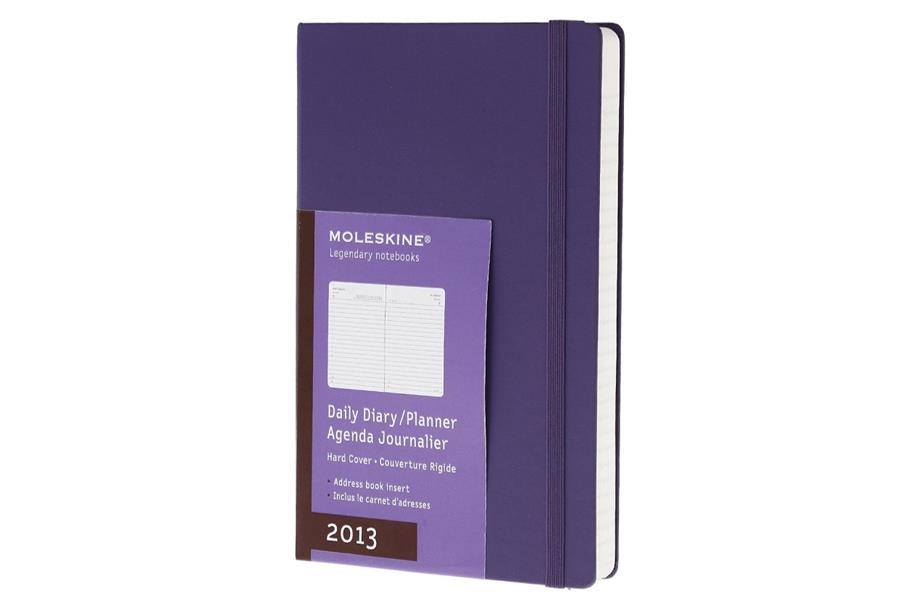 2013 DAILY DIARY BRILLIANT VIOLET L | 9788866131946 | MOLESKINE