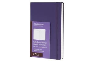 2013 DAILY DIARY BRILLIANT VIOLET L | 9788866131946 | MOLESKINE