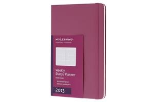 WEEKLY DIARY HORIZONTAL MAGENTA L | 9788866131922 | MOLESKINE
