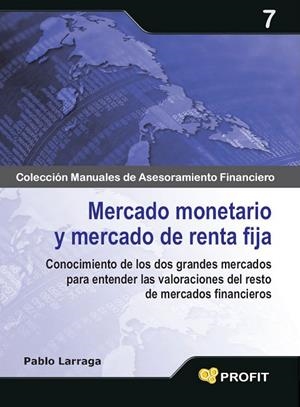 MERCADO MONETARIO Y MERCADO DE RENTA FIJA | 9788496998728 | LARRAGA, PABLO