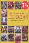DICCIONARIO DE ESPECIAS | 9783869412160 | VVAA
