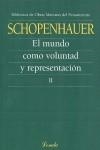 MUNDO COMO VOLUNTAD Y REPRESENTACION II, EL | 9789500395908 | SCHOPENHAUER